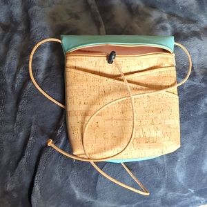Vegan Cork Cross Body Purse Natalie Therese